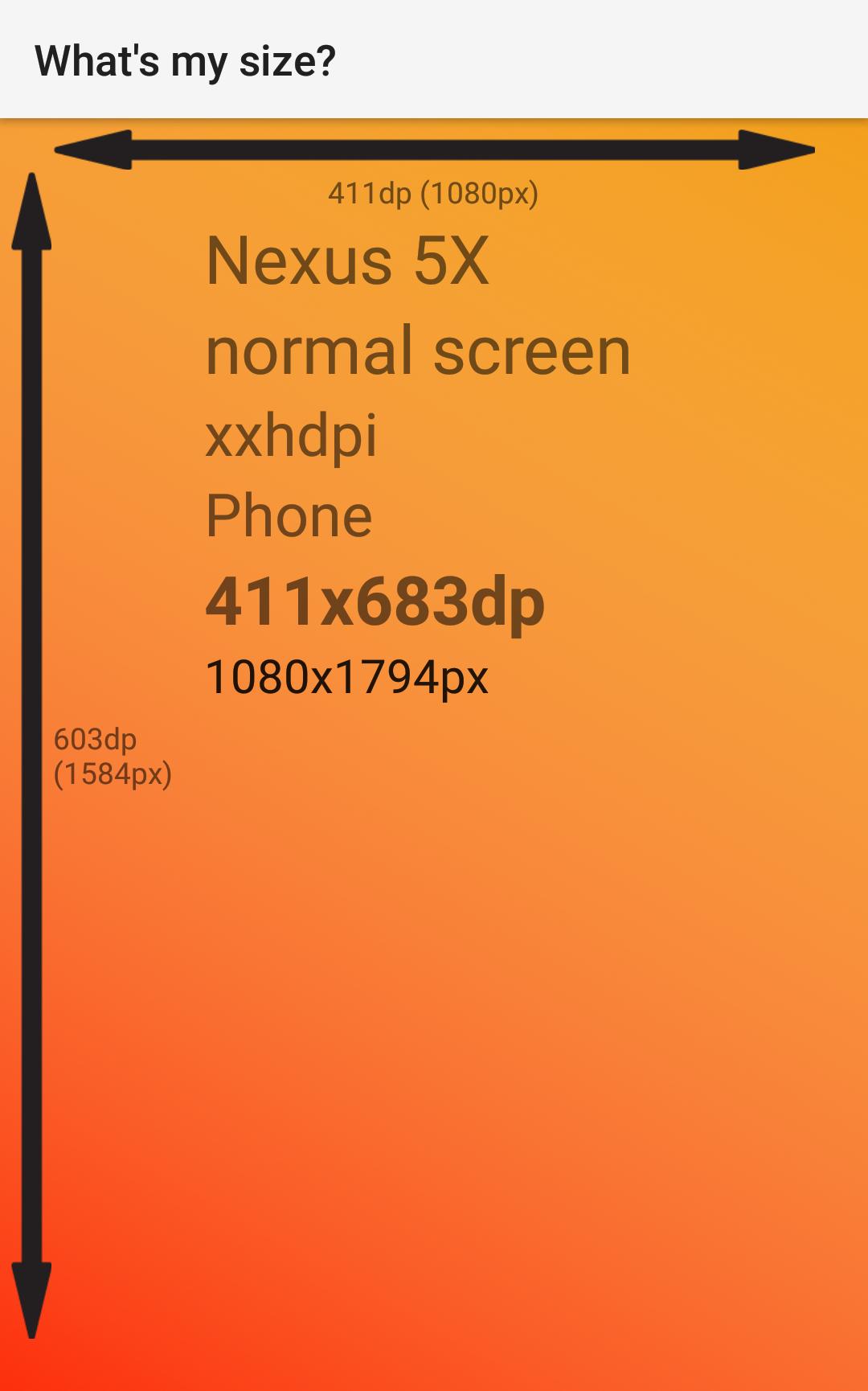 What's my Size?