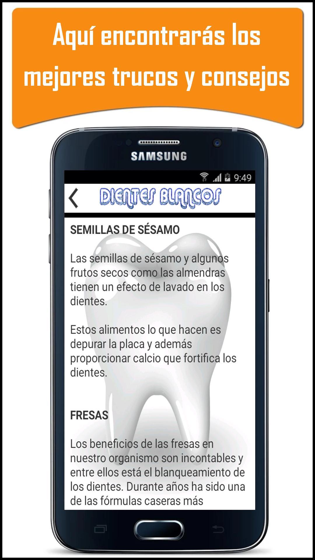Dientes blancos
