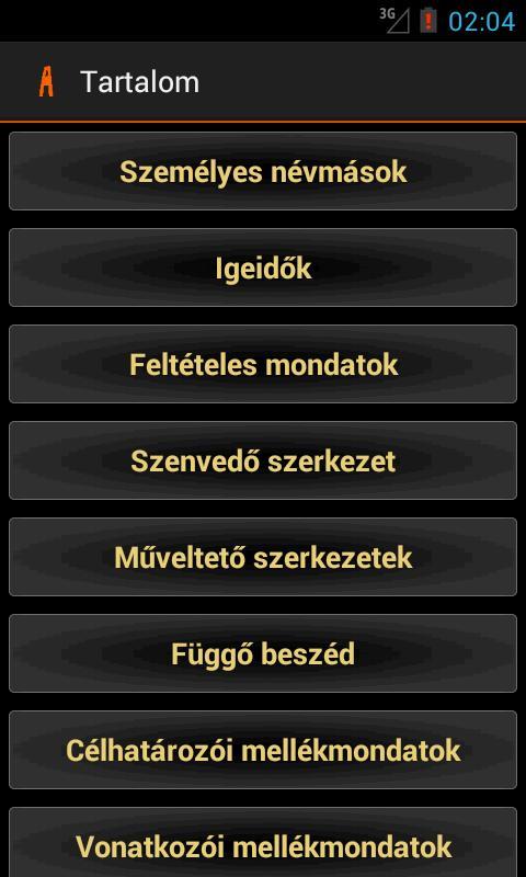 Angol nyelvtan