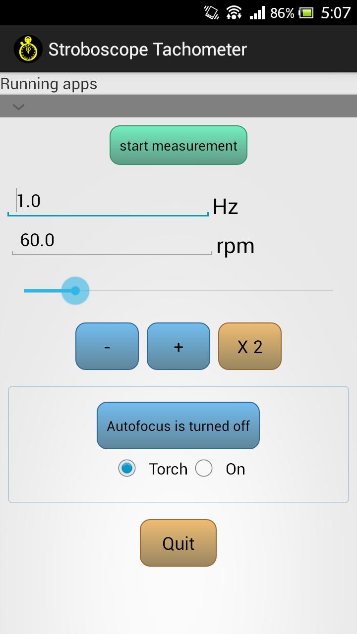 stroboscope tachometer