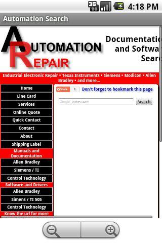 Automation Search