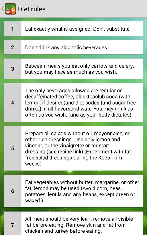 Scarsdale diet