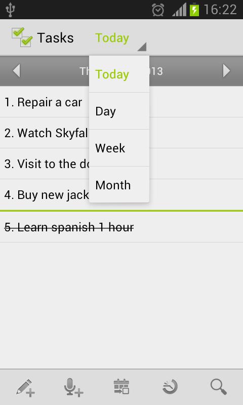 Tasks Stack