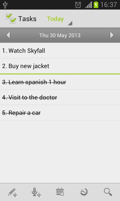 Tasks Stack