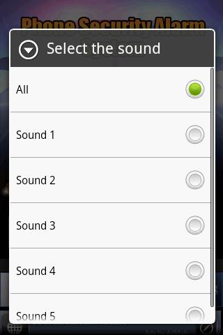 Phone Security Alarm System