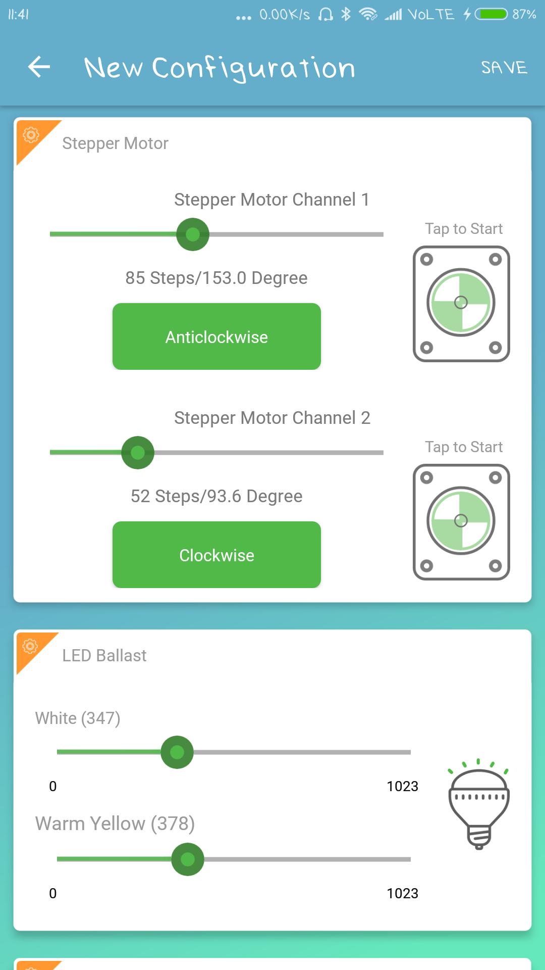 RSL10 Sense and Control