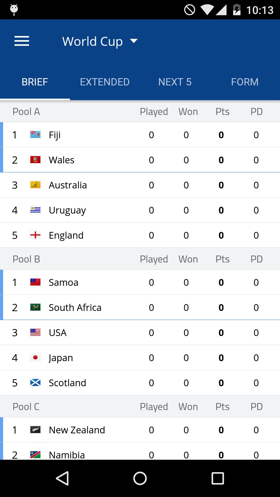 Rugby 2015 Live