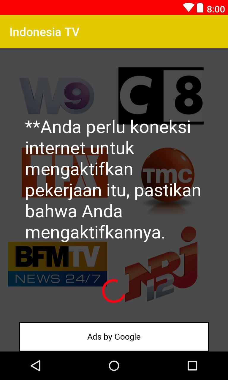 TV Indonesia- Semua Saluran Langsung