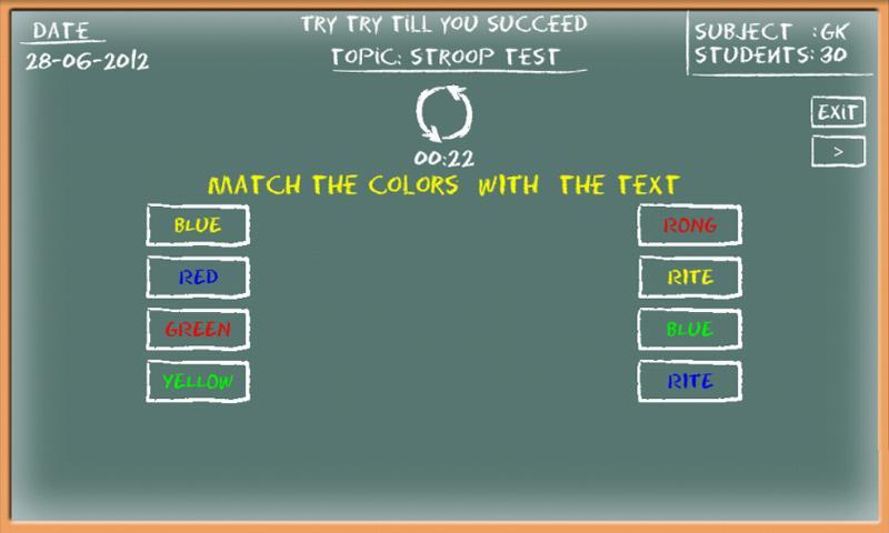 Stroop Test