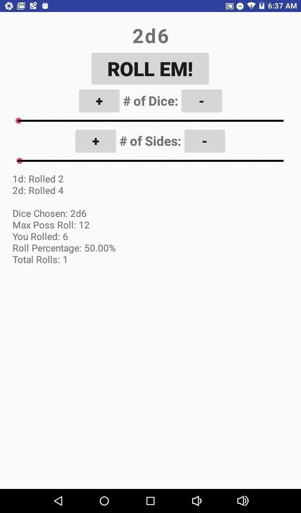 Woz's Dice Roller