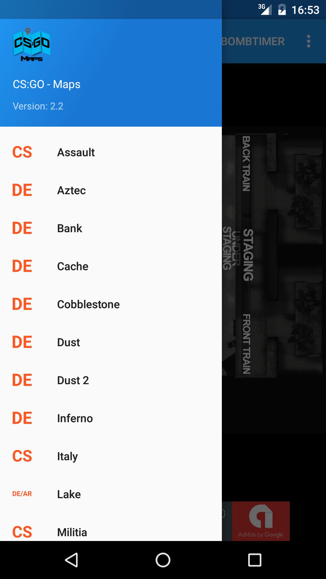 Maps for CS:GO