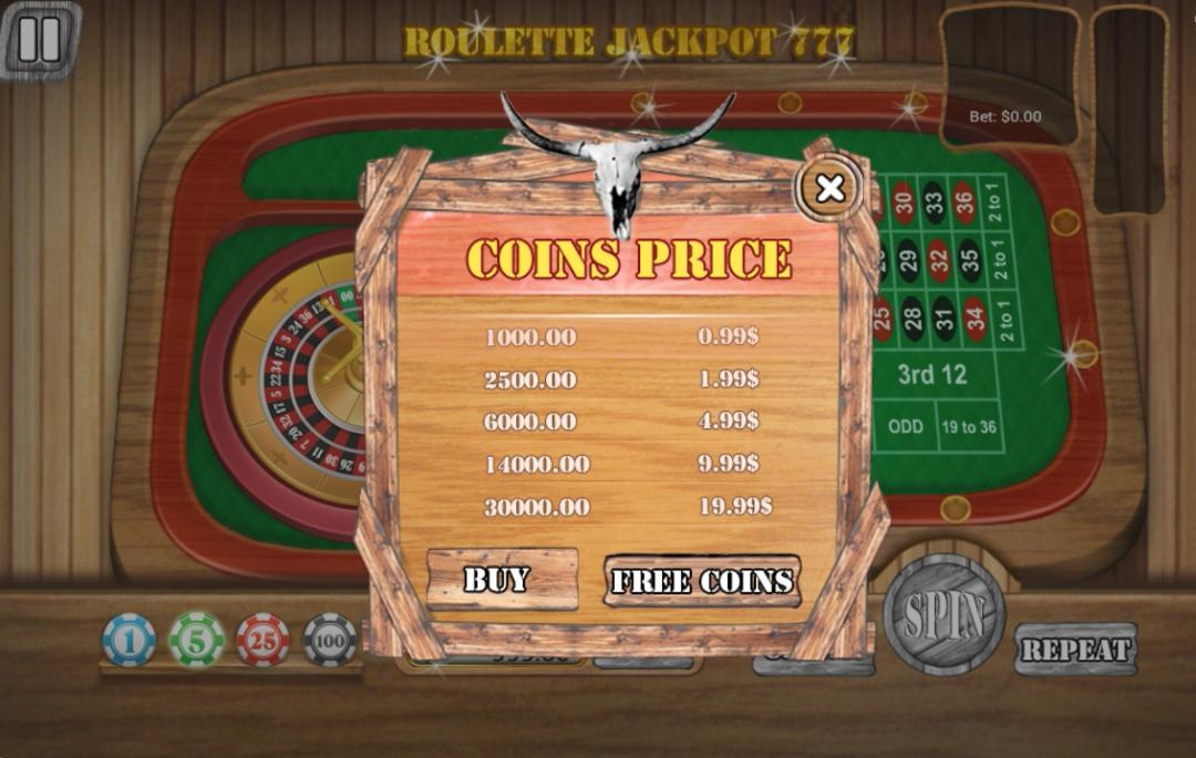 Roulete Vegas Casino 777