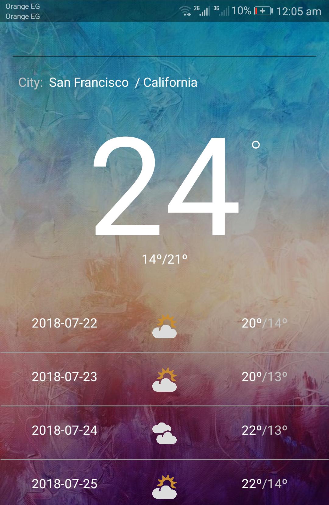 WeatherCity
