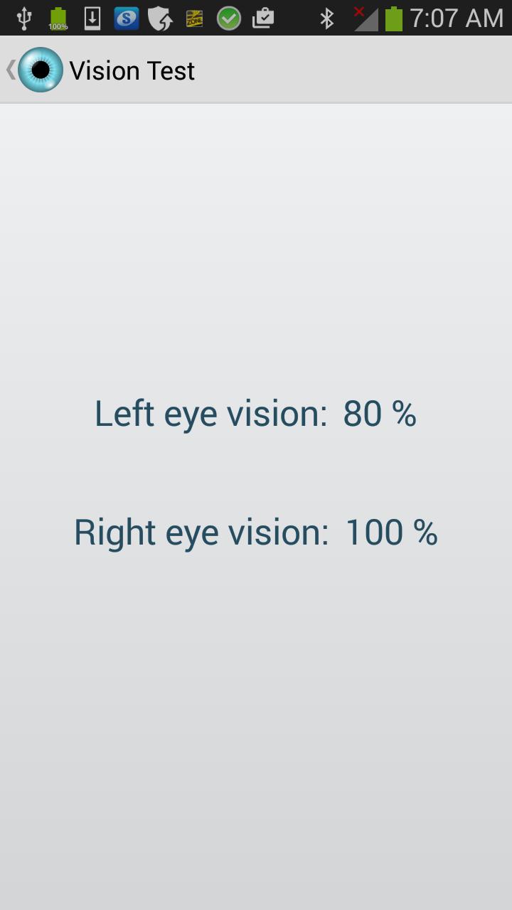Vision Test