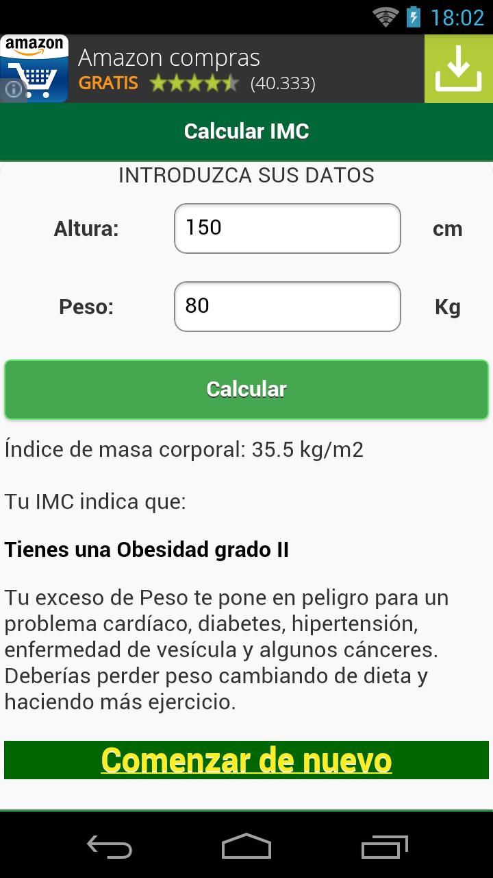 Calcular IMC