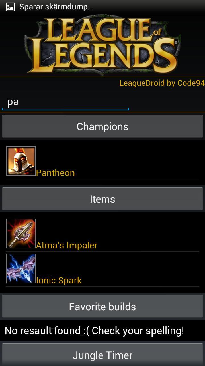LeagueDroid