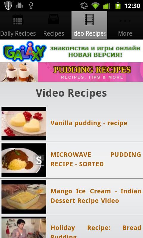 Pudding Recipes!
