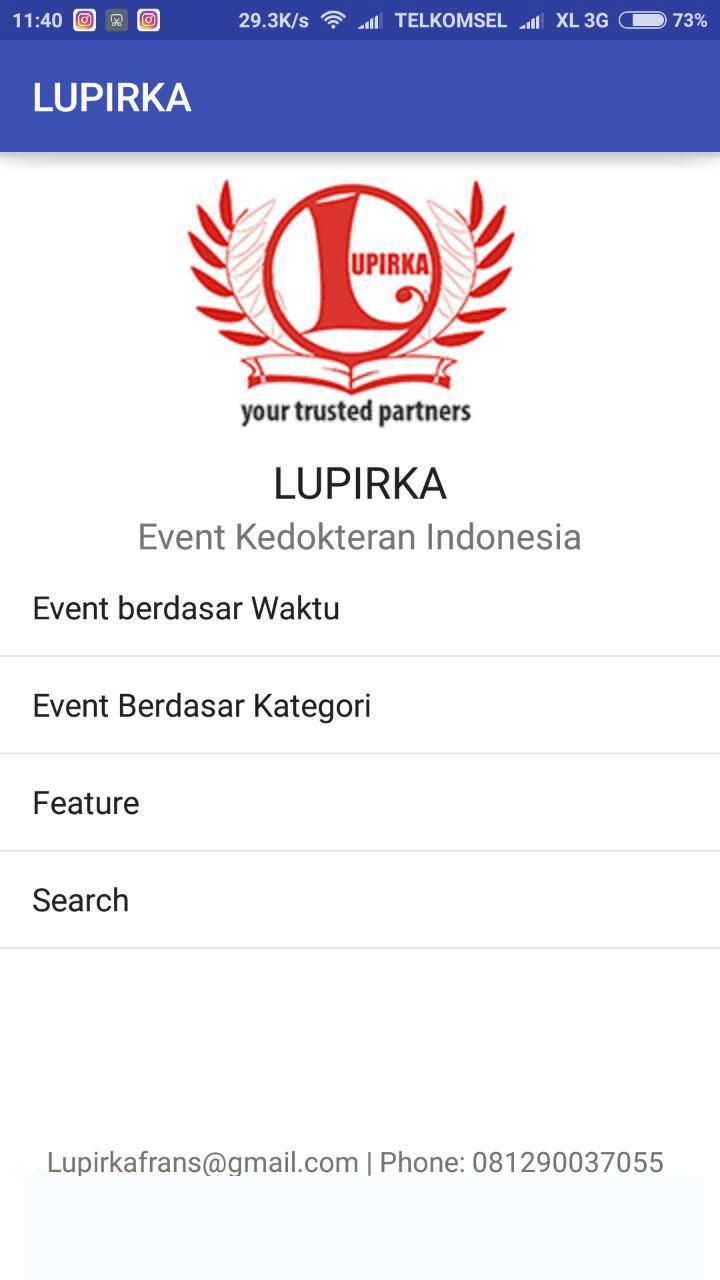 Lupirka - Event Kedokteran