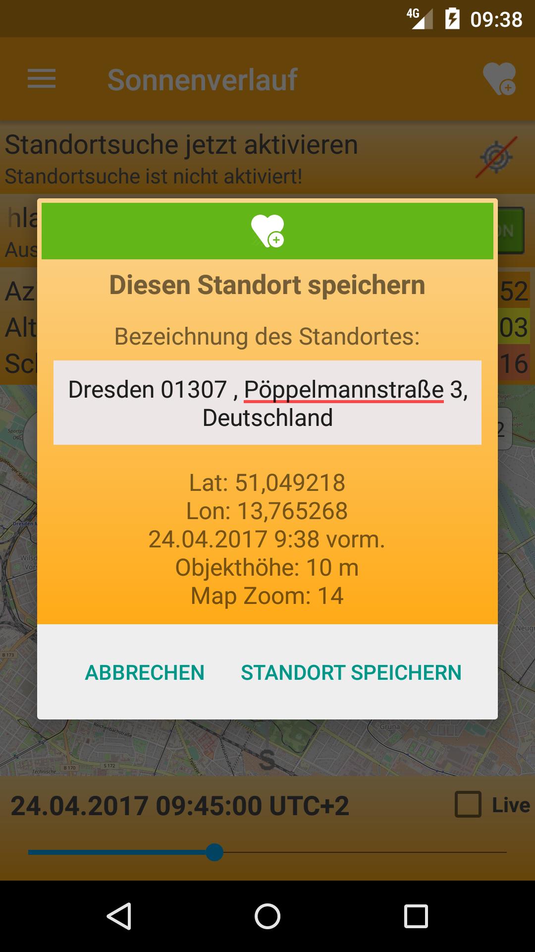 Sonnenverlauf