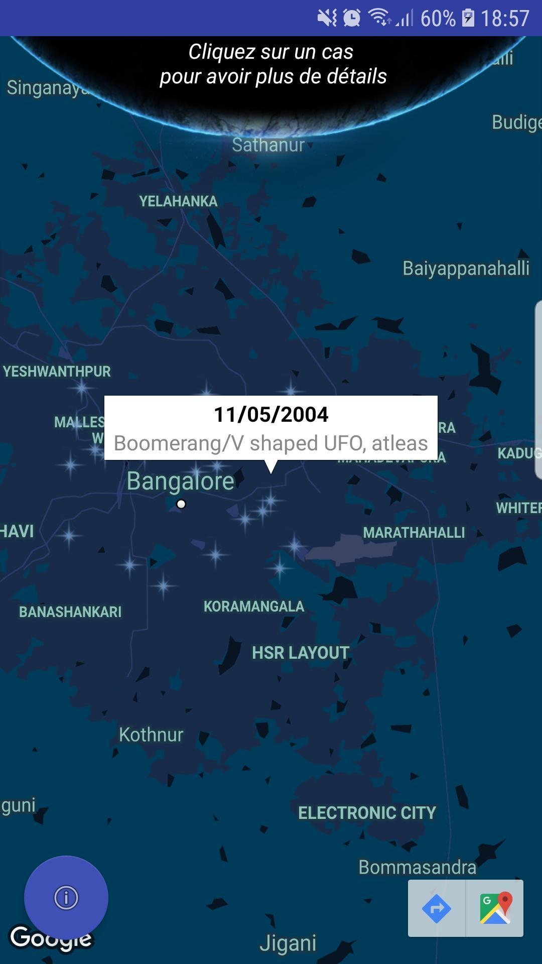 UFO: The India map