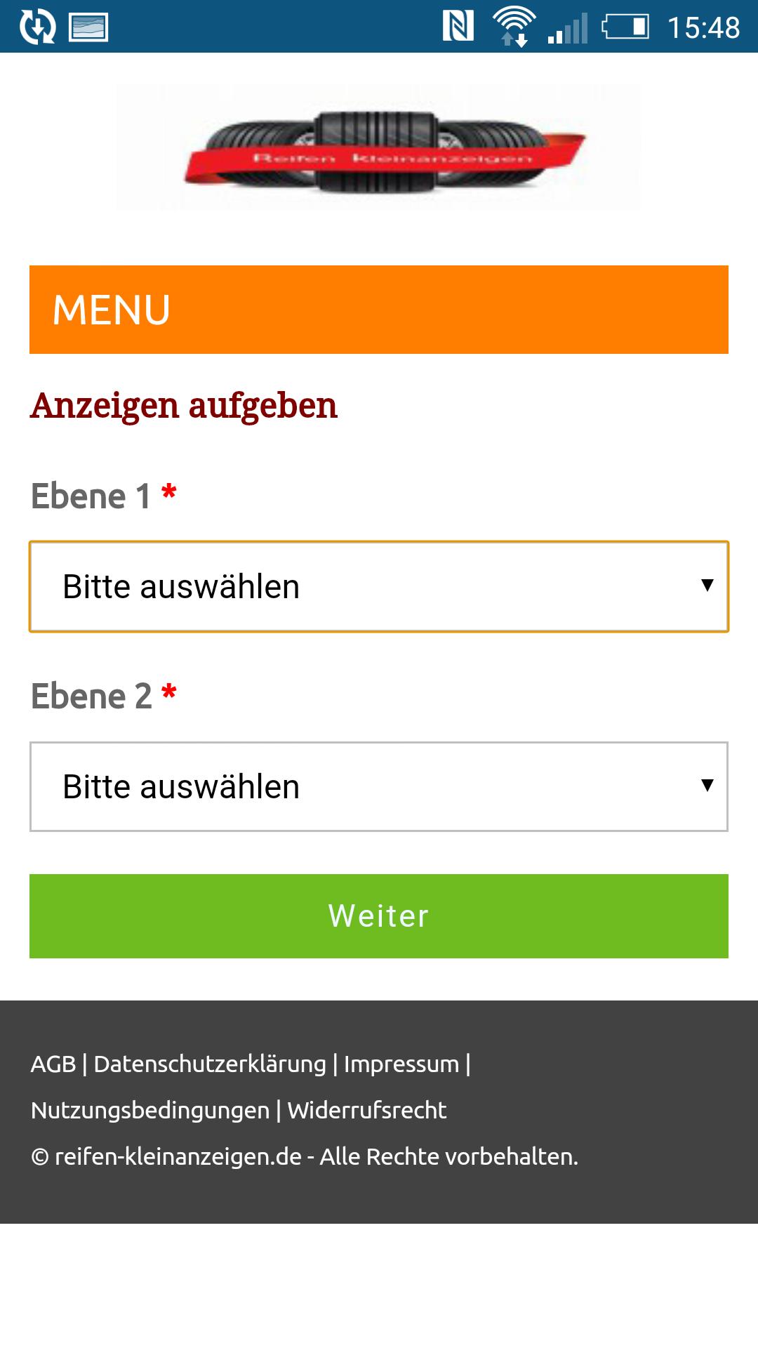 Reifen Flohmarkt