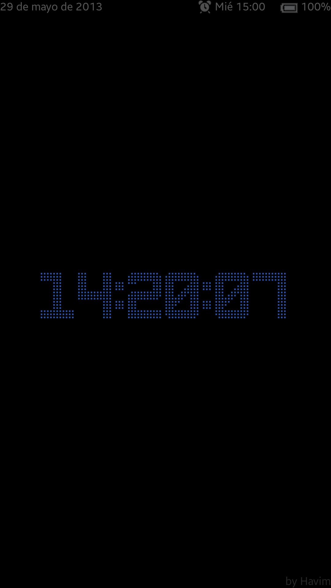 Galaxy S6 - Night Clock
