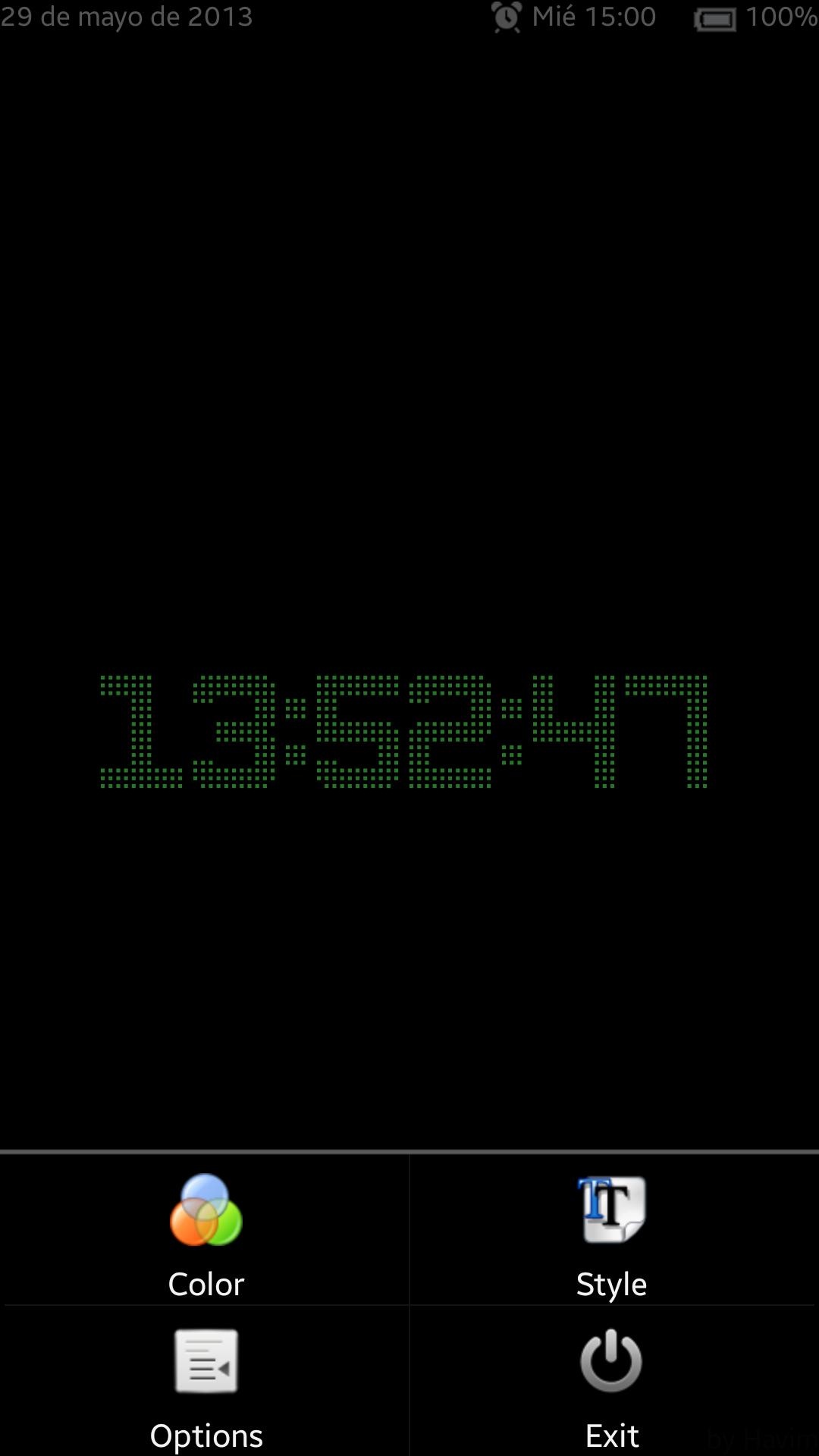 Galaxy S6 - Night Clock