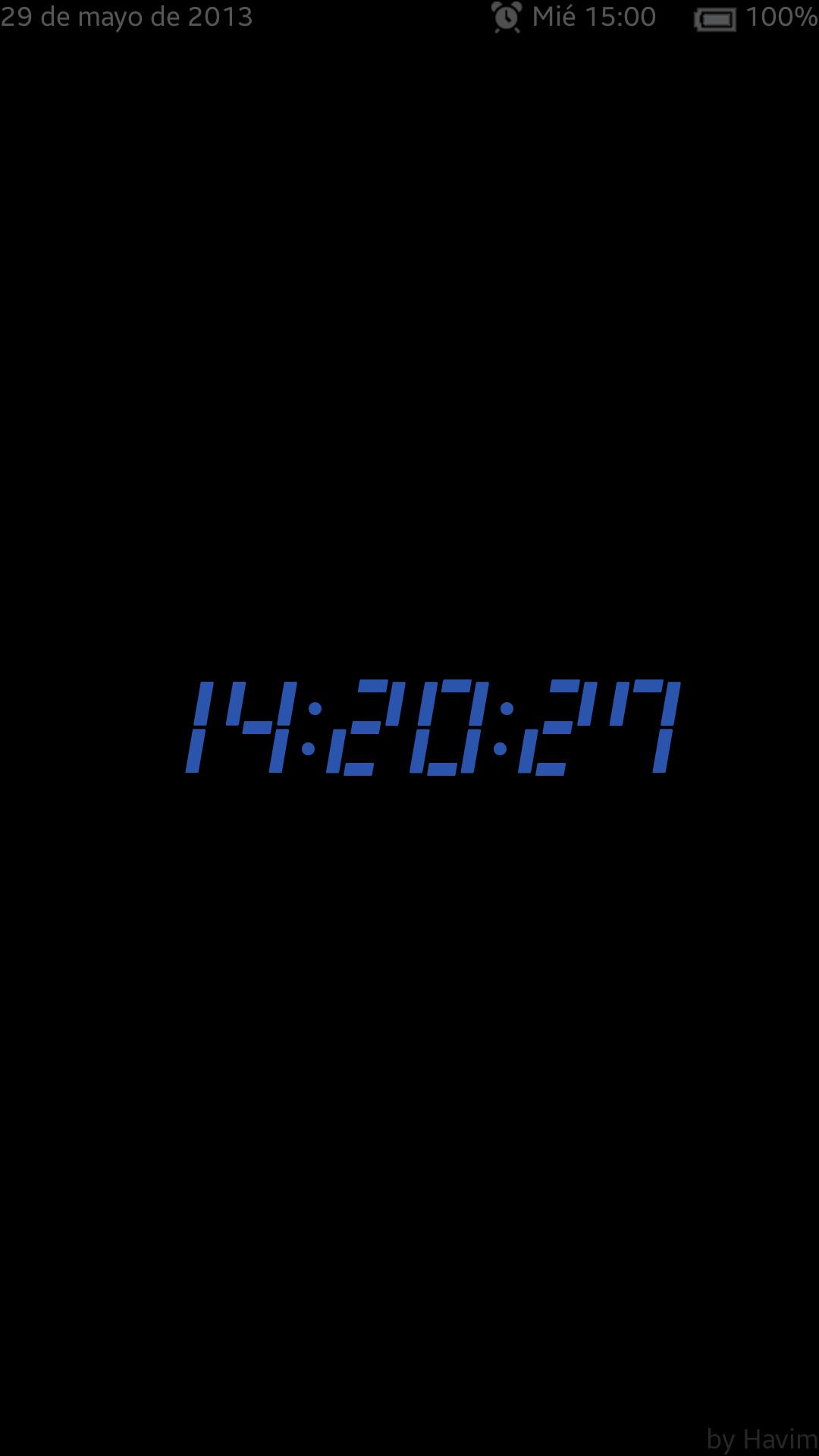 Galaxy S6 - Night Clock