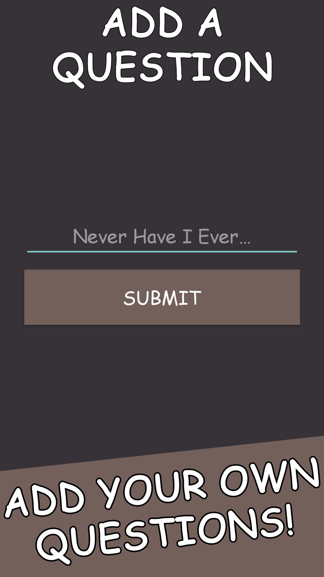 Never Have I Ever For Kids!