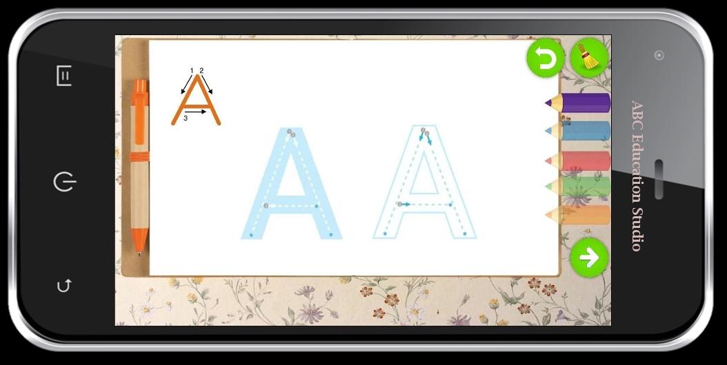 Belajar Menulis Huruf & Angka