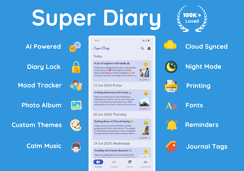 Daily Diary: AI Super Journal