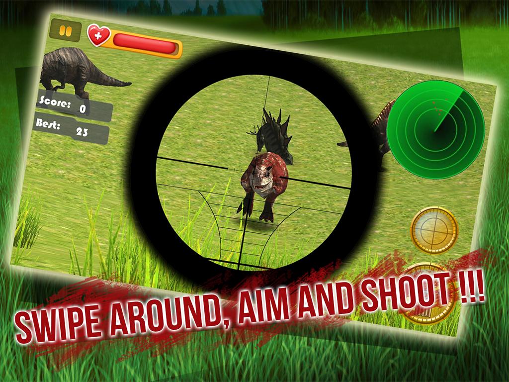 Sniper Dino 3D: World Jurassic