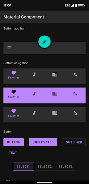 Material Components Gallery