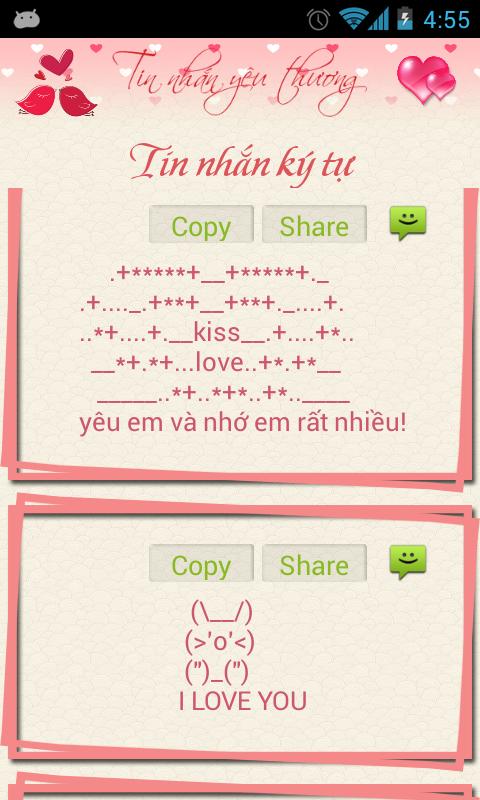 Loi yeu do - sms tinh yeu kute