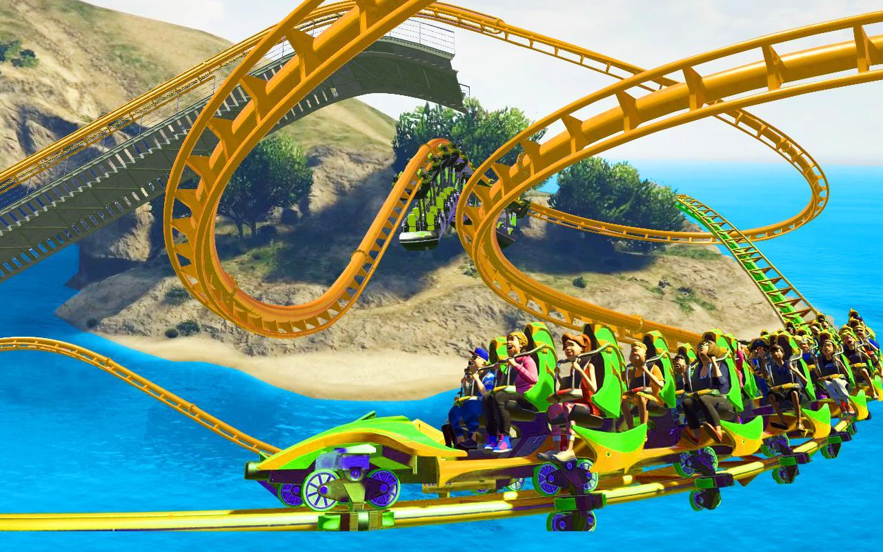 VR Roller Coaster Ride Simulator Theme Park