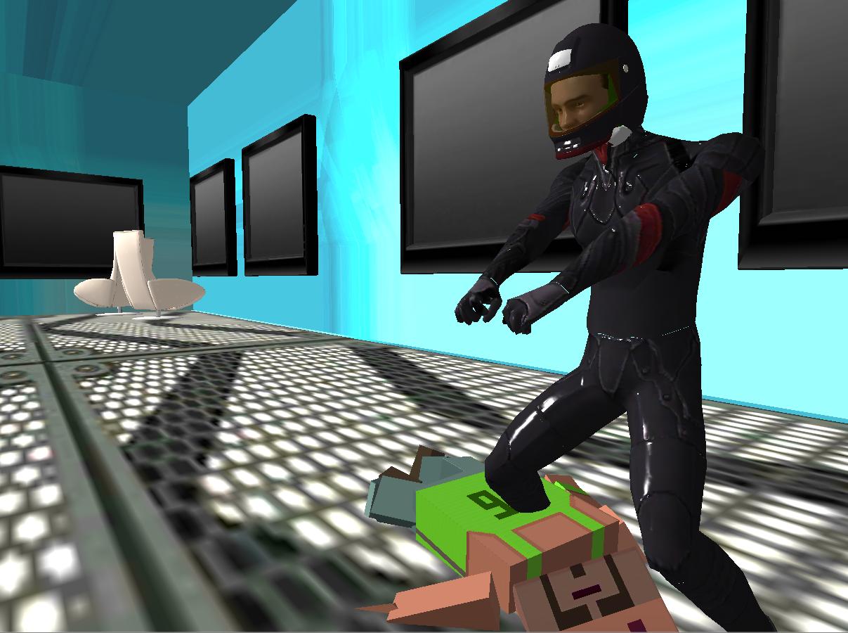 HUMAN VS ROBOTS Fighter 2050