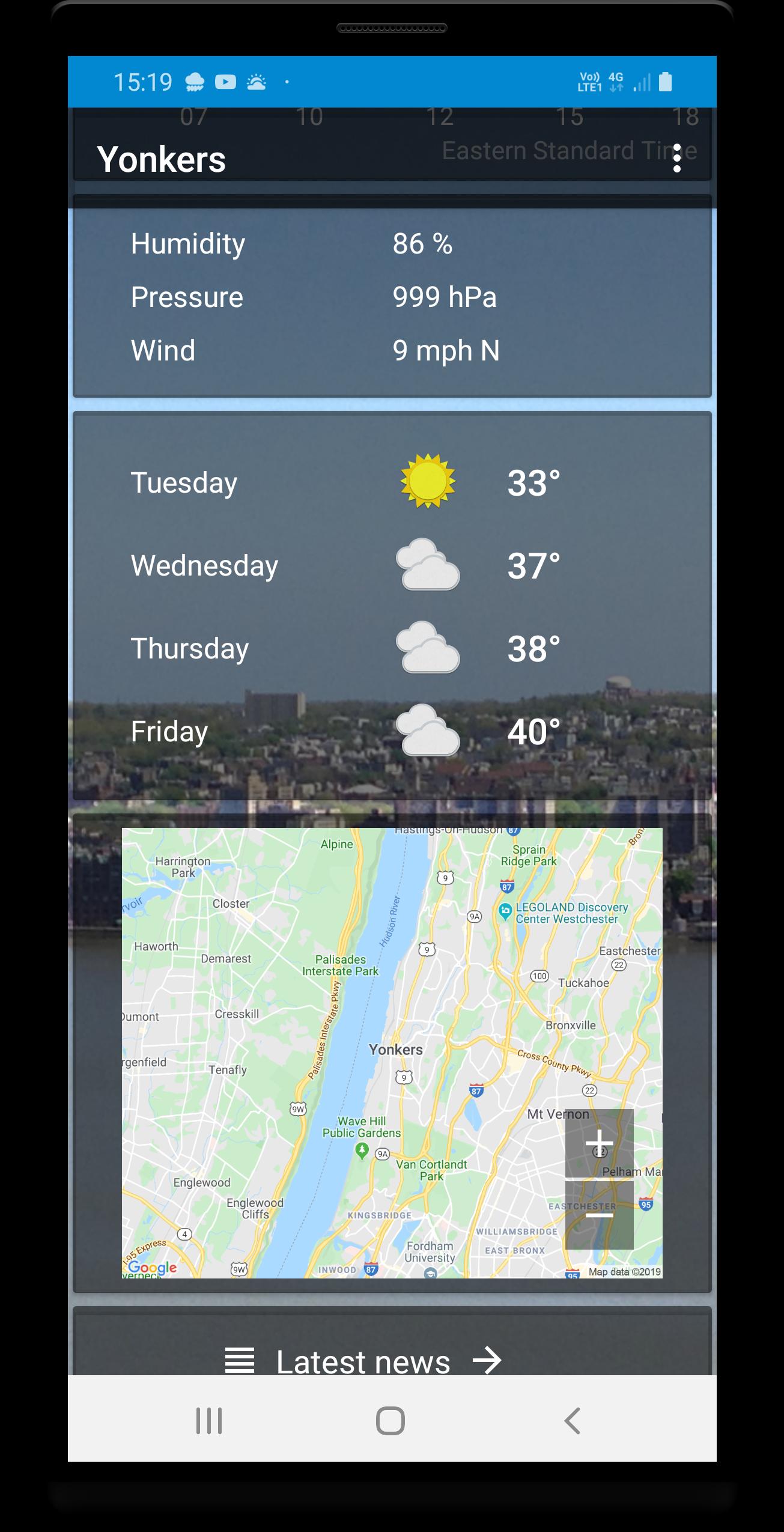 Yonkers, New York - weather and more