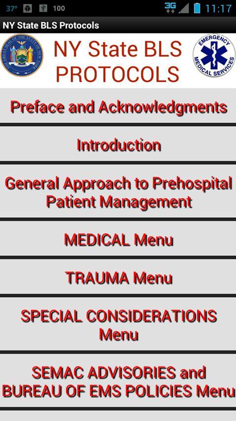 DEMO - NY State BLS Protocols