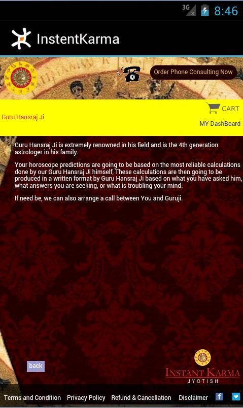 instant karma jyotish