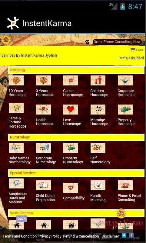 instant karma jyotish