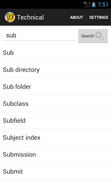 Arabic Technical Dictionary