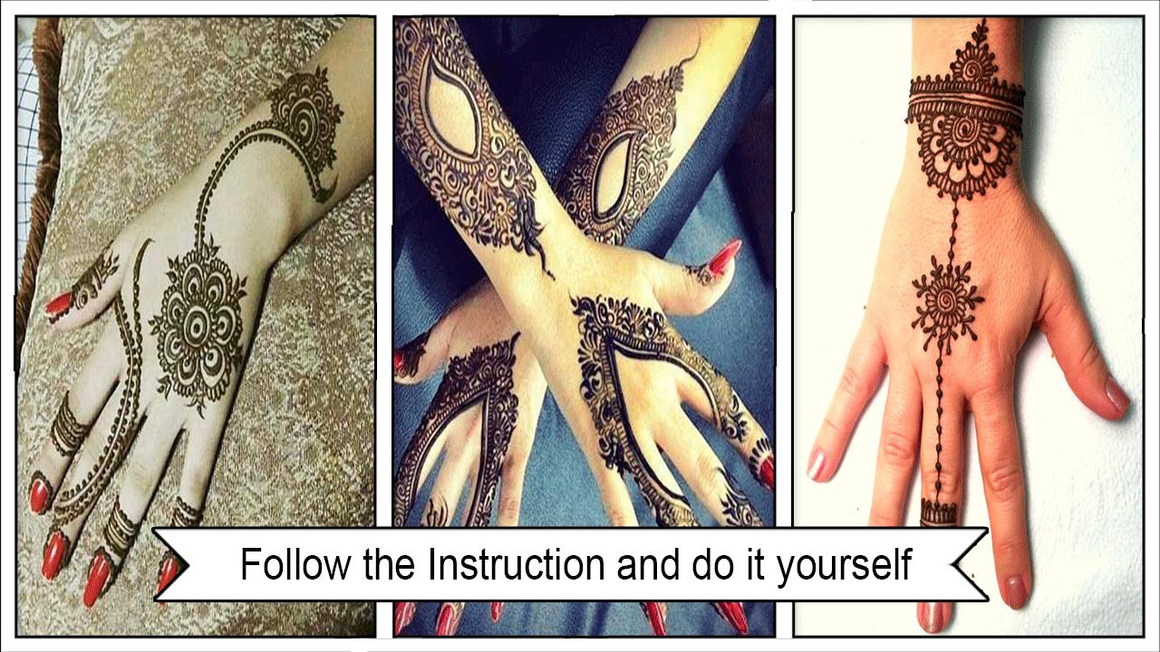 Latest Bracelet Mehndi Design