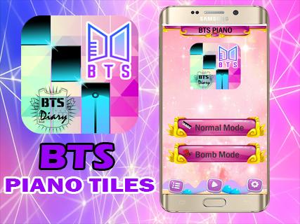 New BTS Piano Tiles