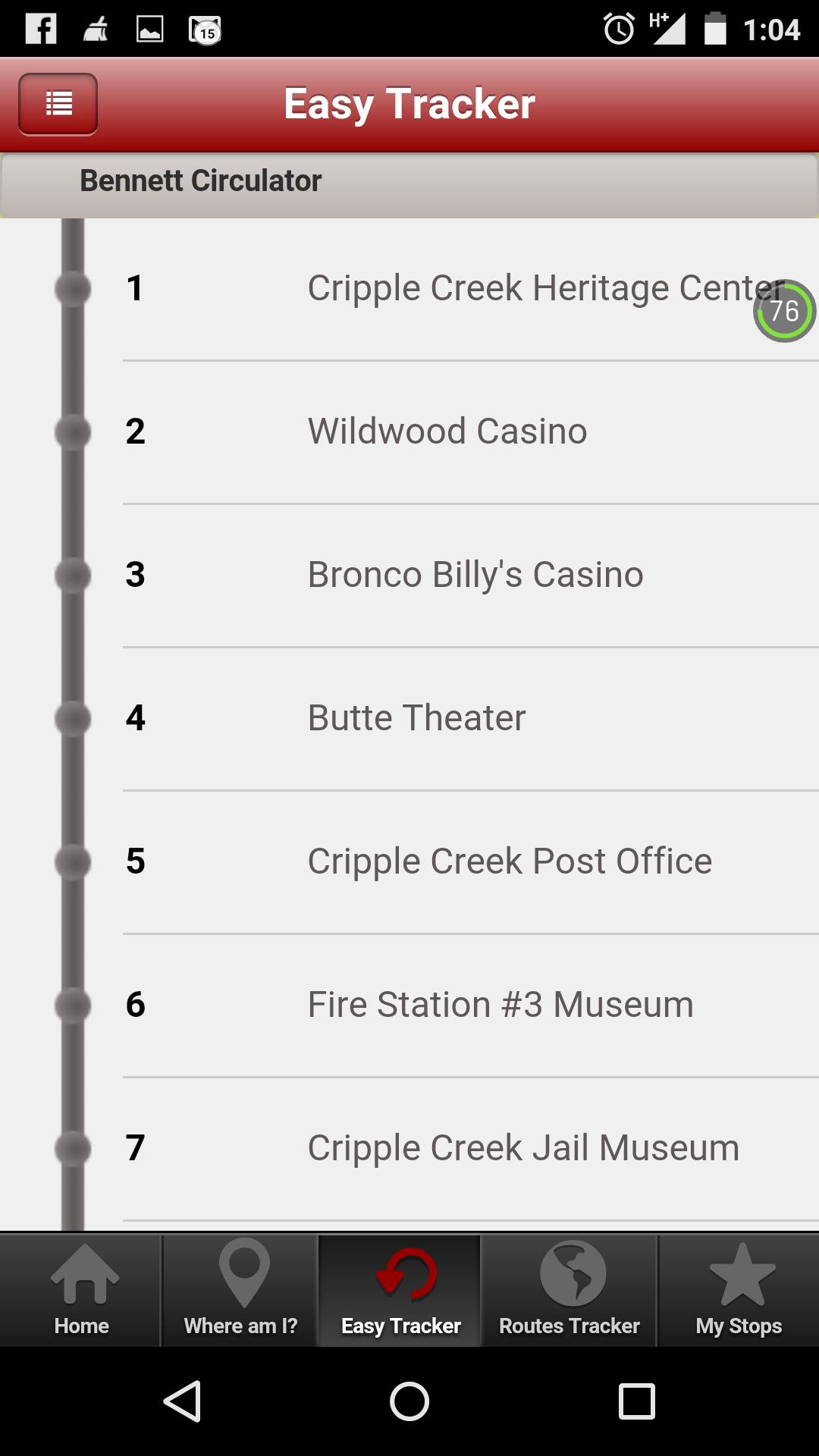 TSO Cripple-Creek Transit