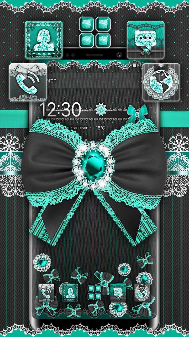 Gleaming Diamond Bow Gravity Theme