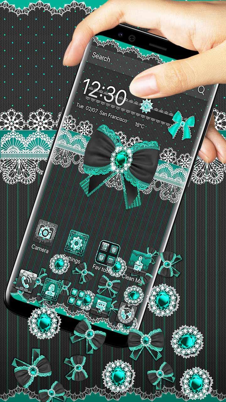 Gleaming Diamond Bow Gravity Theme