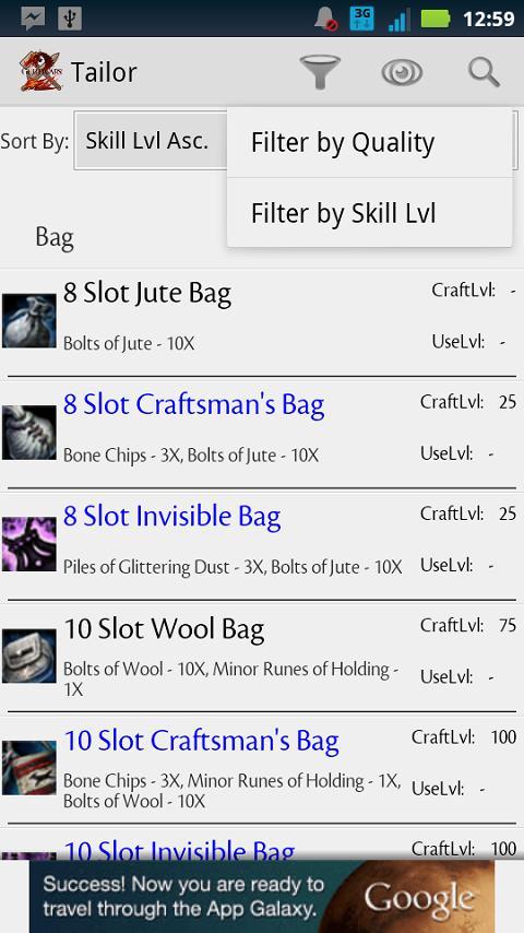 Guild Wars 2: Crafting DB Free