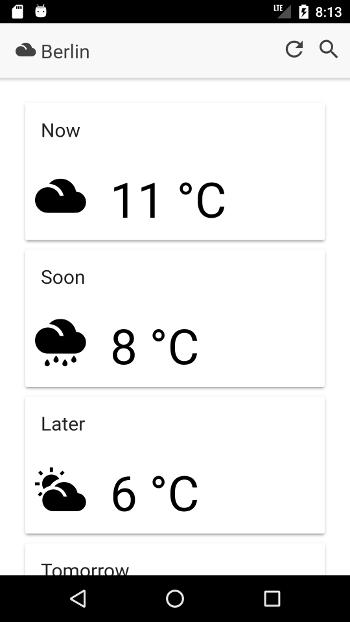 Simplest Weather App