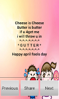 April Fool Messages
