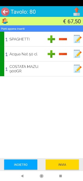 Comanda Facile 4 Cameriere